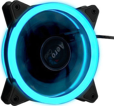 Rev RGB Pro Корпусен вентилатор 120мм с връзка 3-Pin 3бр Черен