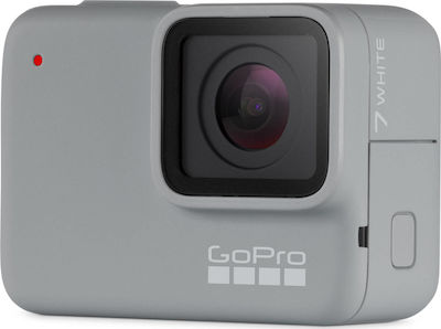 GoPro Hero7 Action Camera Full HD (1080p) Υποβρύχια με WiFi Λευκή με Οθόνη 2"