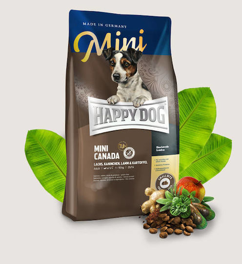 Happy Dog Mini Canada 1kg Dry Food for Small Breed Dogs with Lamb, Potatoes and Salmon