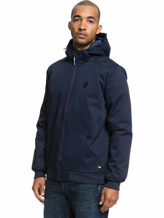 DC Ellis Winter Jacke Wasserdicht Marineblau