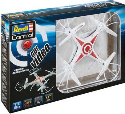 Revell Quadcopter Go Дрон Мини 2.4 GHz с Камера 480p и Контролер