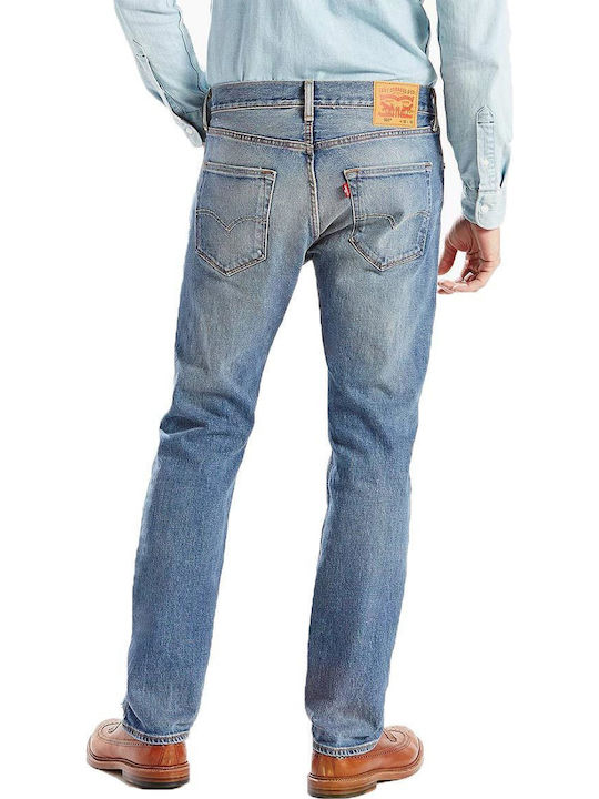 Levi's 501 Original Herren Jeanshose Gerade Blau