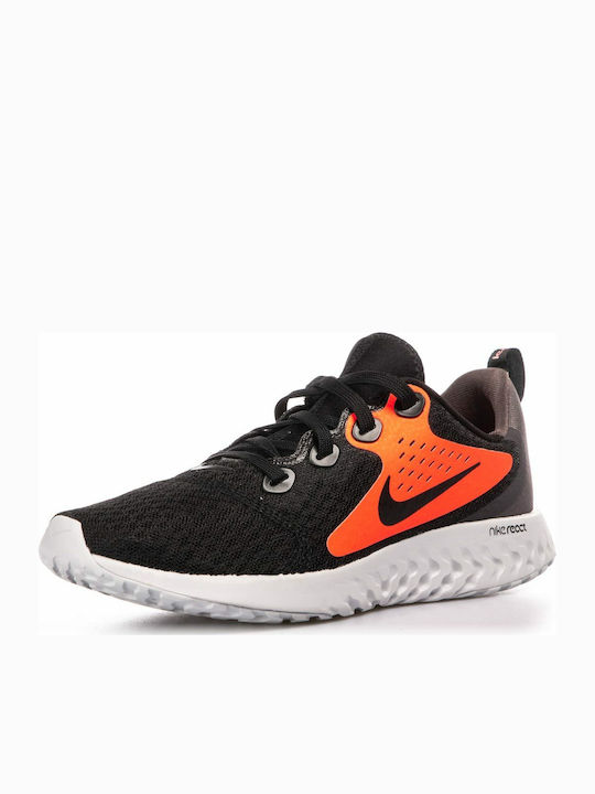 Nike Kids Sports Shoes Running Legend React Black