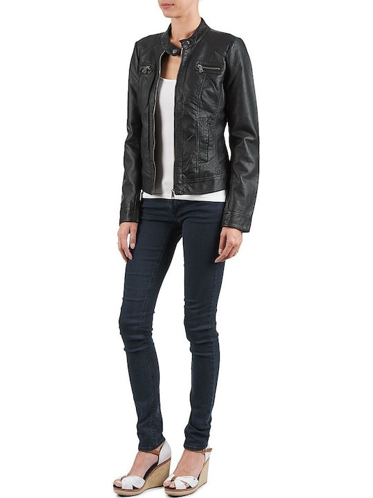 Bandit Γυναικείο Biker Jacket Μαύρο