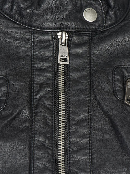Bandit Γυναικείο Biker Jacket Μαύρο