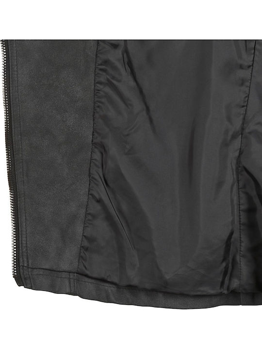 Ava Γυναικείο Biker Jacket Μαύρο