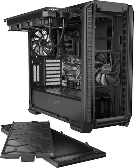 Be Quiet Silent Base 601 Window Геймърско Midi Tower Компютърна Кутия Черна
