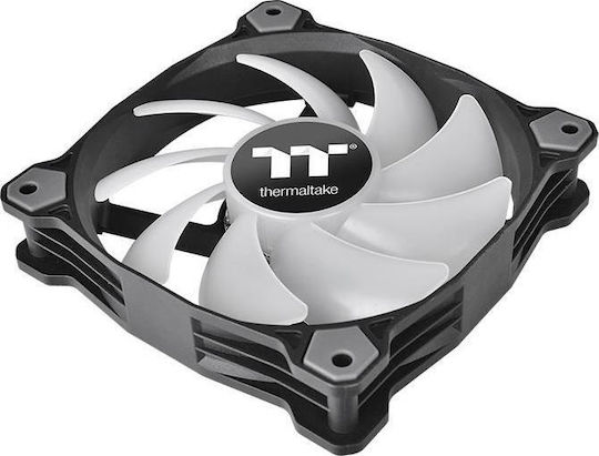 Thermaltake Pure Plus 12 Radiator Fan TT Premium Case Fan 120mm (1500rpm / 56.45cfm) με RGB Φωτισμό και Σύνδεση 4-Pin PWM 3τμχ