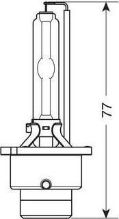 Lampa Λάμπα Αυτοκινήτου Ultra White D2S Xenon 6000K Ψυχρό Λευκό 12V 35W