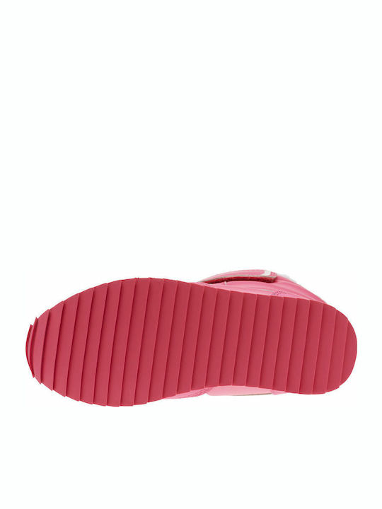 Jogger Ghete de Zăpadă Copii cu Șireturi Fuchsia