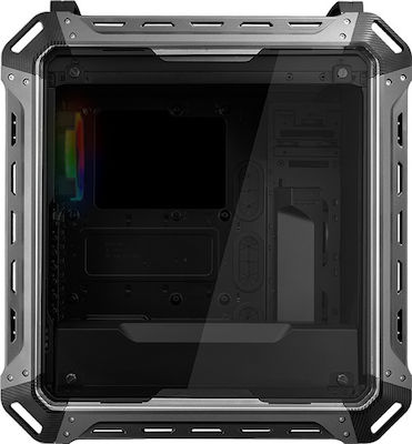 Cougar Panzer EVO RGB Gaming Full Tower Κουτί Υπολογιστή με Πλαϊνό Παράθυρο Ασημί