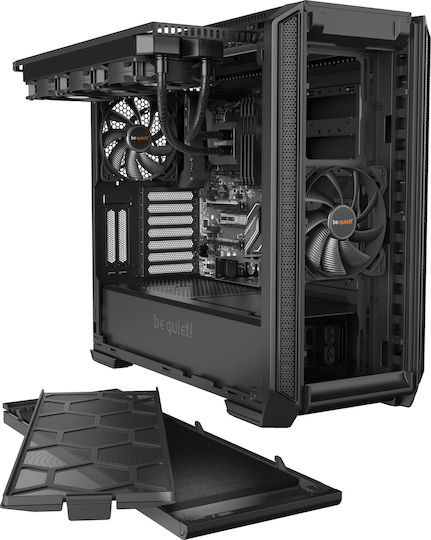 Be Quiet Silent Base 601 Midi Tower Κουτί Υπολογιστή Μαύρο