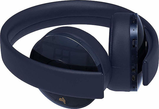 Sony Gold Limited Ασύρματο Over Ear Gaming Headset με σύνδεση 3.5mm / USB