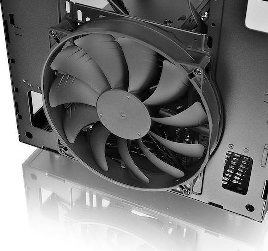 Thermaltake Level 20 VT Gaming Micro Tower Κουτί Υπολογιστή με Πλαϊνό Παράθυρο Μαύρο