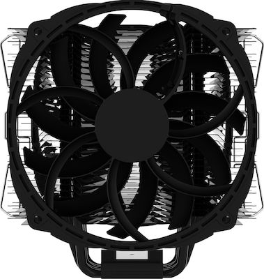 Alpenfoehn Brocken 3 Black Edition Ψύκτρα Επεξεργαστή Διπλού Ανεμιστήρα για Socket AM4/115x/AM3/AM3+