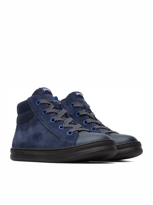 Runner Kids Sneakers High Navy Blue