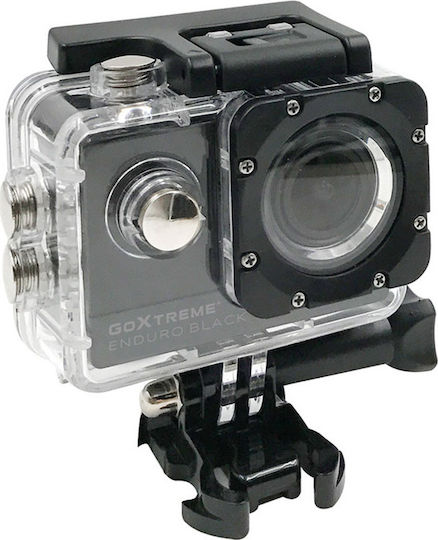EasyPix GoXtreme Enduro Action Camera 4K Ultra HD Υποβρύχια (με Θήκη) με Οθόνη 2" και Wi-Fi Μαύρη