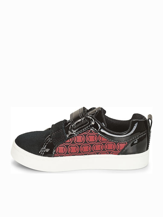 City Hero Kinder Sneakers Anatomisch mit Klettverschluss Schwarz