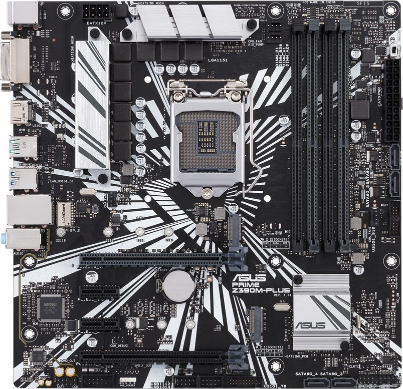 Asus prime z390m plus настройка bios