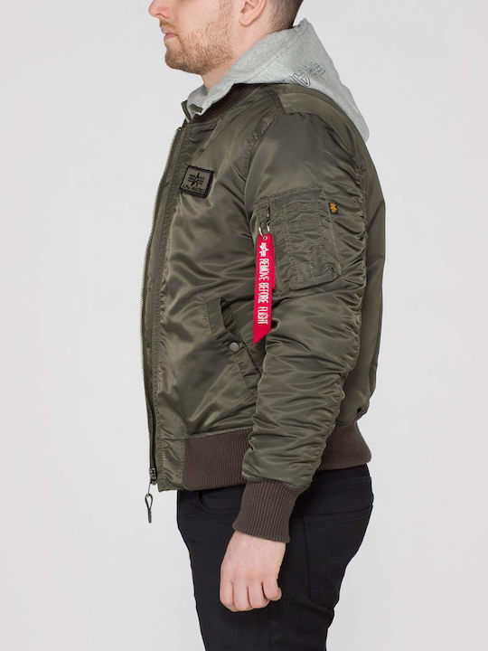 MA-1 D-Tec Winter Jacket Bomber Khaki