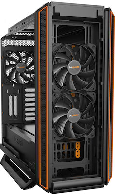 Be Quiet Silent Base 801 Gaming Midi Tower Κουτί Υπολογιστή με Πλαϊνό Παράθυρο Πορτοκαλί