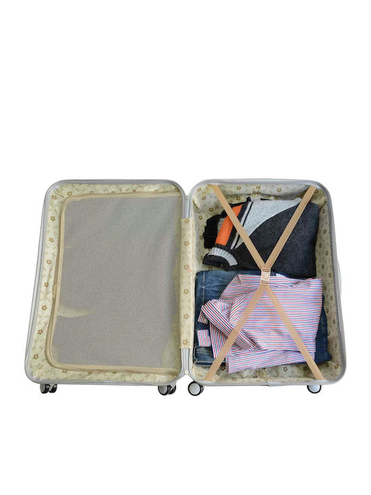 A2S Paint Butterfly Cabin Hard Multicolour Suitcase with 4 Wheels Height 55cm