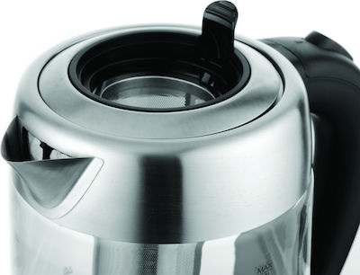 Rohnson Kettle 1.7lt 1850W Silver