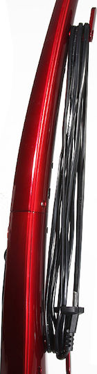 Gruppe JL-S1007 Ηλεκτρική Σκούπα 2 σε 1 Stick & Χειρός 600W Κόκκινη