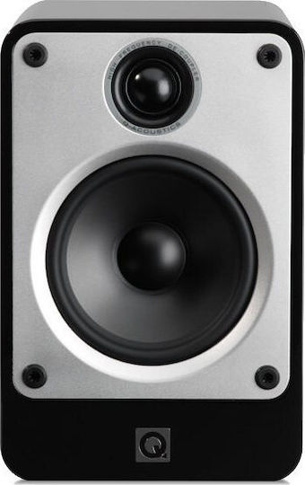 Q-Acoustics Concept 20 Pair of Hi-Fi Speakers Bookself 75W 2 No of Drivers W28.2xD17xH26.5cm. Black