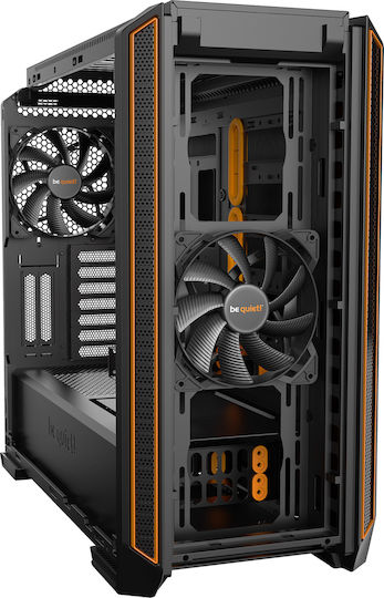 Be Quiet Silent Base 601 Midi Tower Κουτί Υπολογιστή Πορτοκαλί
