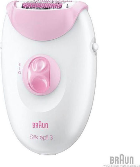 Braun Silk Epil 3 Αποτριχωτική Μηχανή Epilator για το Σώμα SE3270/12