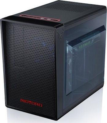 Riotoro CR1080 Midi Tower Компютърна кутия Черен