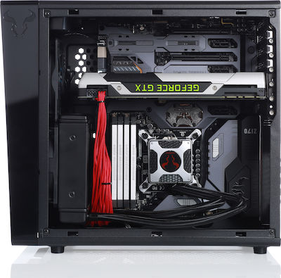 Riotoro CR1080 Midi Tower Компютърна кутия Черен