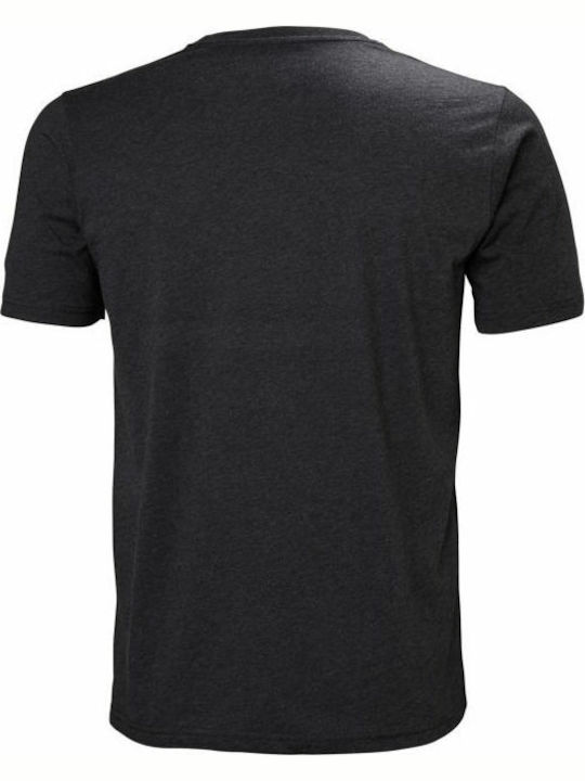 Logo Αθλητικό T-shirt Γκρι