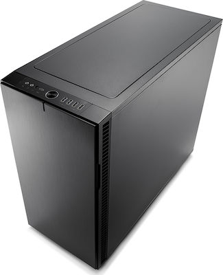 Fractal Design Define R6 USB-C Blackout Midi Tower Computer Case Black