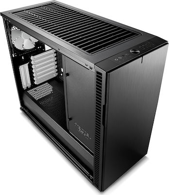 Fractal Design Define R6 USB-C Black TG Midi-Turm Computergehäuse Schwarz