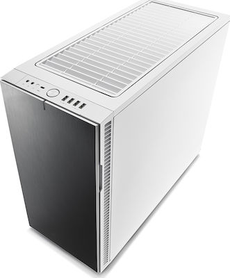 Fractal Design Define R6 USB-C Tempered Glass Midi-Turm Computergehäuse Weiß