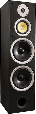 Koda Ζεύγος Ηχείων Hi-Fi Δαπέδου AK-48F 120W 3 Δρόμων Μαύρο