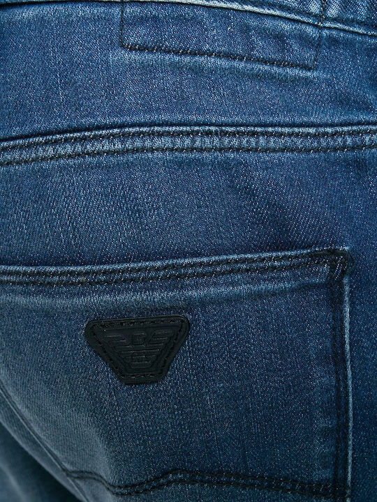Men's Jeans Pants with Skinny Fit Blue