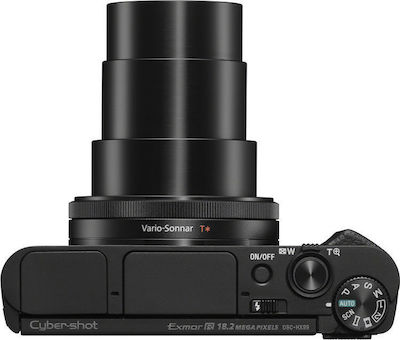 Sony HX99 Compact Φωτογραφική Μηχανή 18.2MP Οπτικού Ζουμ 28x με Οθόνη 3" και Ανάλυση Video Full HD (1080p) Μαύρη