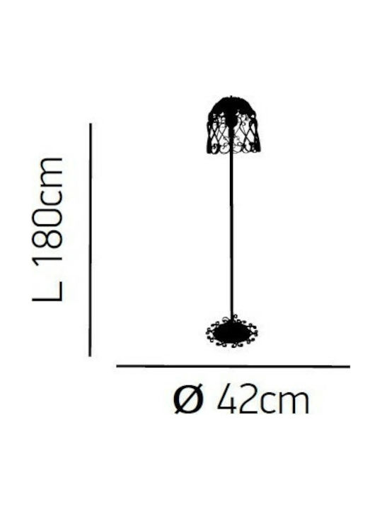 Home Lighting ΗL-3586-1 F Φωτιστικό Δαπέδου Υ180εκ. Home Lighting ΗL-3586-1 F Φωτιστικό Δαπέδου Υ180εκ.