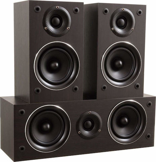 Taga Harmony Σετ Ηχείων Home Cinema 5.0 TAV-506 V.2 120W Modern Wenge