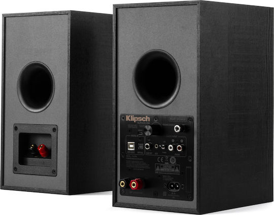Klipsch R-41PM Αυτοενισχυόμενα Ηχεία με Bluetooth 35W (Ζεύγος) Μαύρα