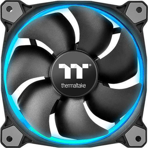 Thermaltake Riing 12 LED Radiator Fan Sync Edition Case Fan 120mm (1500rpm / 40.6cfm) με RGB Φωτισμό και Σύνδεση 4-Pin PWM 3τμχ