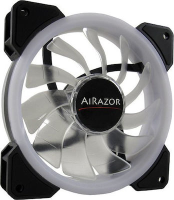 LC-Power AiRazor CF 120 Pro Ventilator Carcasă cu Iluminare RGB și Conexiune 3-Pin 2buc