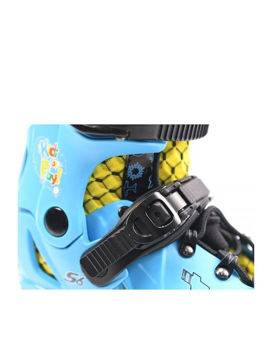 Micro S6 Kids Adjustable Inline Rollers Turquoise