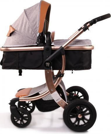 Moni Sofie Adjustable 2 in 1 Baby Stroller Suitable for Newborn Gray 11.5kg
