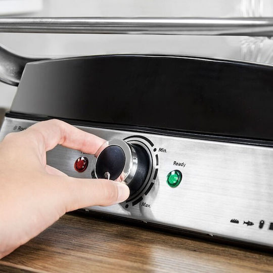 Cecotec Rock 'n' Grill Pro Τοστιέρα Γκριλιέρα 2000W Inox