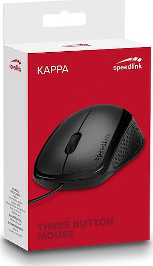 SpeedLink Kappa Verkabelt Maus Schwarz
