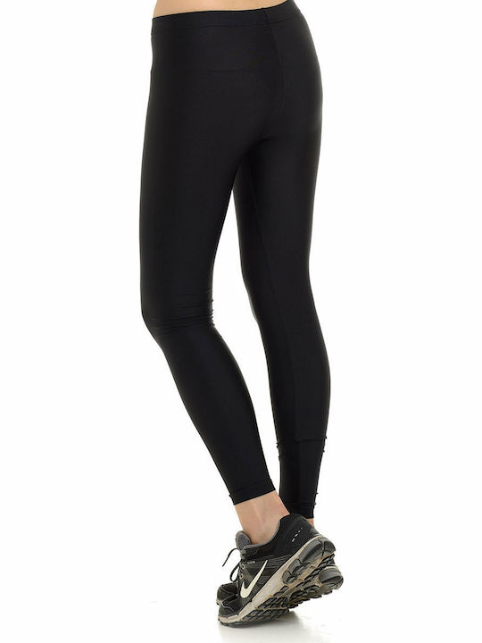 Dansport Women's Long Legging Shiny Black